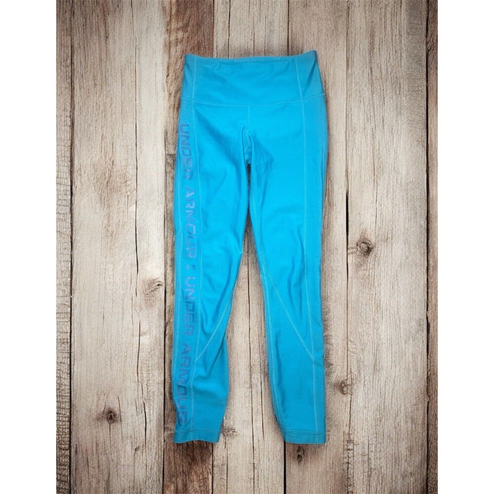 Under Armour Compression Heat Gear Leggings Blue‎ Size XS